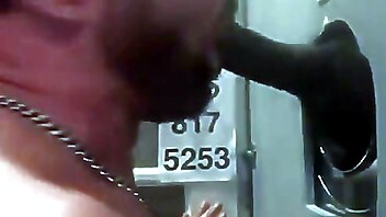 Gay Black Male, Gloryhole, Interracial
