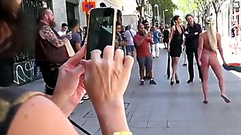 Porno public, porno voyeur, blonde fucked in public, public busty blonde, busty