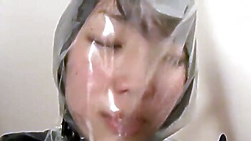 Asian teen anal bdsm, anal asian babe japanese toys, japanese latex anal, japanese bdsm anal, breathplay dildo