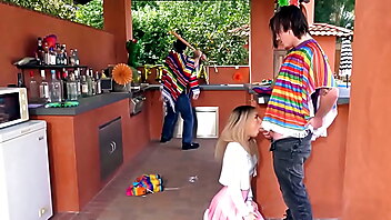 Familystrokes step dad, sister side brother, familystroking, blonde blowjob doggystyle european teen, blonde blowjob european hardcore teen